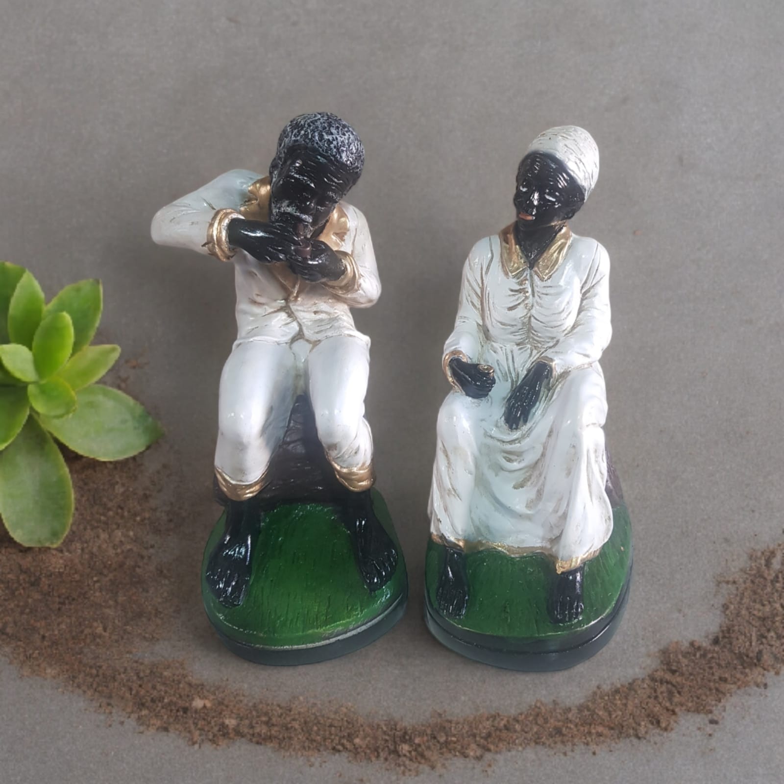 Casal Preto Velho | 40 cm