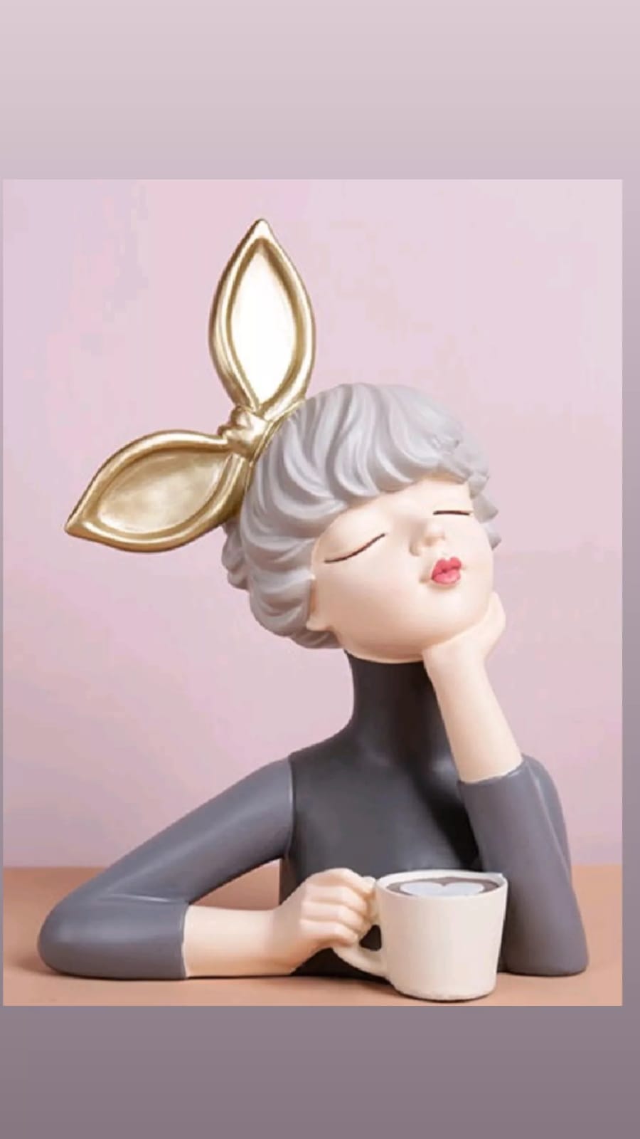 Boneca xicara 28 cm